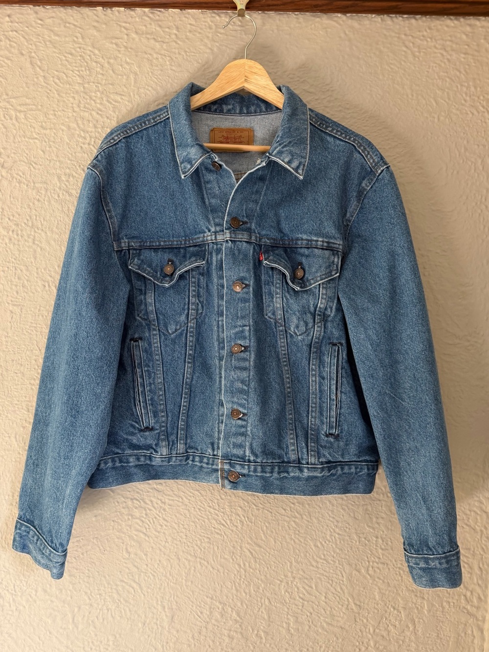 VINTAGE Levi Jean Jacket WPL423 USA